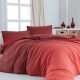 Naturtex 2-piece cotton bed linen set - Sky orange