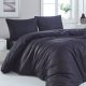 Naturtex 2-piece cotton bed linen set - Black