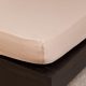 Naturtex Jersey fitted bed sheet - sand brown 90-100x200 cm