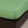 Naturtex Jersey fitted bed sheet - oil green  90-100x200 cm